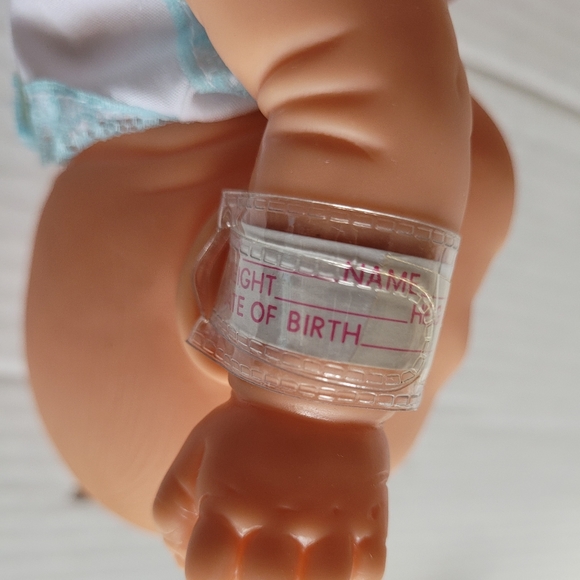 Vintage 1988 Raffoler Neborn Baby White Boy Doll 54592 With Accessories - Picture 13 of 14